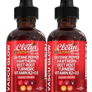 Clean Nutra Cayenne Pepper Drops Supplement Liquid (2-Pack)