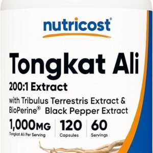 Nutricost Tongkat Ali 1,000mg 120 Capsules
