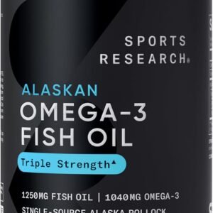 Sports Research® Omega-3 Fish Oil 1250