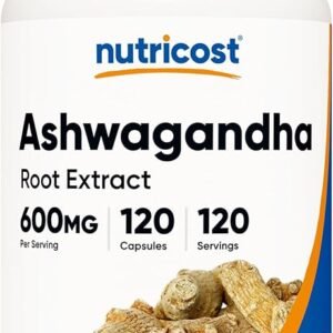 Nutricost Ashwagandha Herbal Supplement 600mg