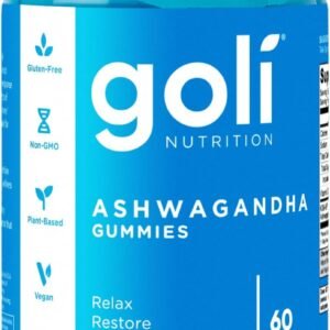 Goli Ashwagandha & Vitamin D Gummy - 60 Count