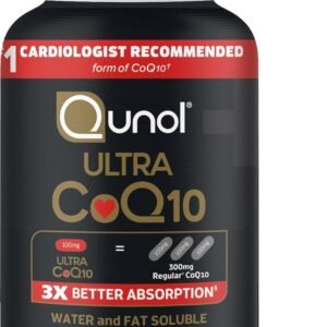 Qunol Ultra CoQ10 100mg Softgels