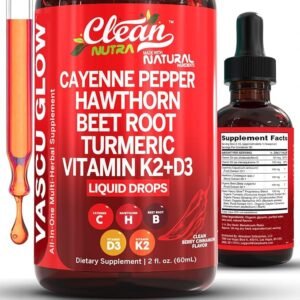 Clean Nutra Cayenne Pepper Drops Supplement Liquid