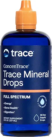 Trace Mineral Drops 8 fl oz Liquid Mineral Supplement