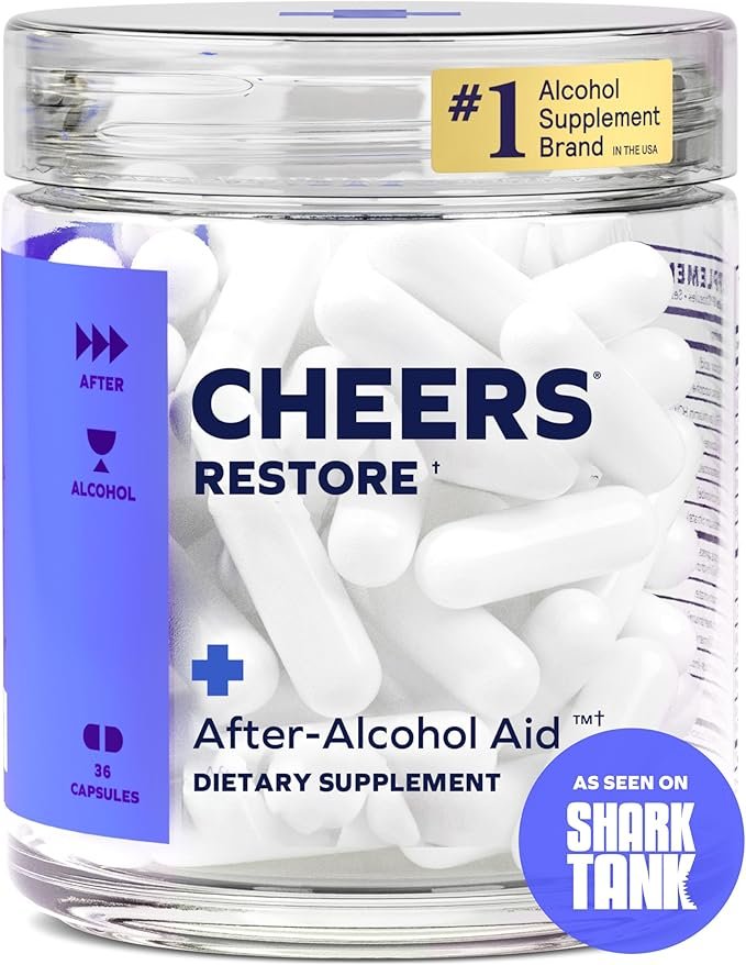 Cheers Restore - DHM + L-Cysteine Supplement