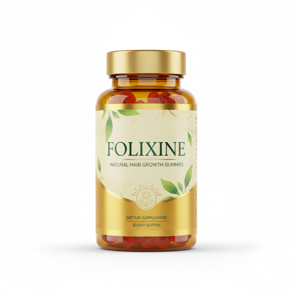 Folixine — Natural Hair Growth Support Gummies