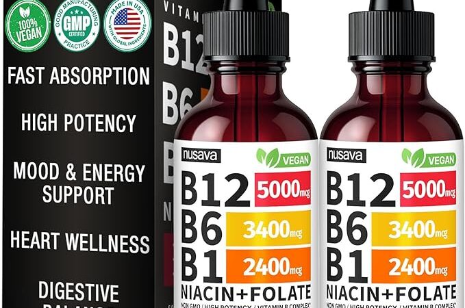Unlock Your Energy: The Benefits of Vitamin B12 Liquid Drops