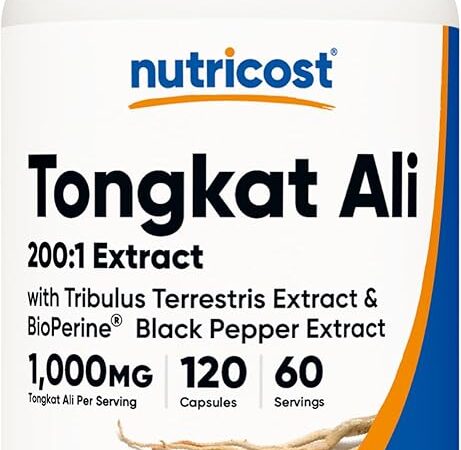 Tongkat Ali 1000mg: The Natural Testosterone Booster Men Are Talking About