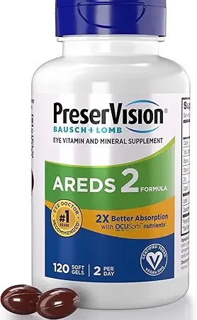 The Ultimate Guide to PreserVision AREDS 2 Eye Vitamin & Mineral Supplement 120 Vegan Soft Gels: Benefits, Uses & Guide