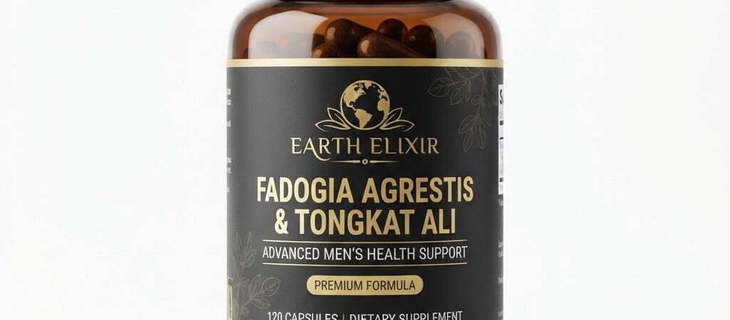 Earth Elixir Fadogia Agrestis & Tongkat Ali: Natural Testosterone Support That Works