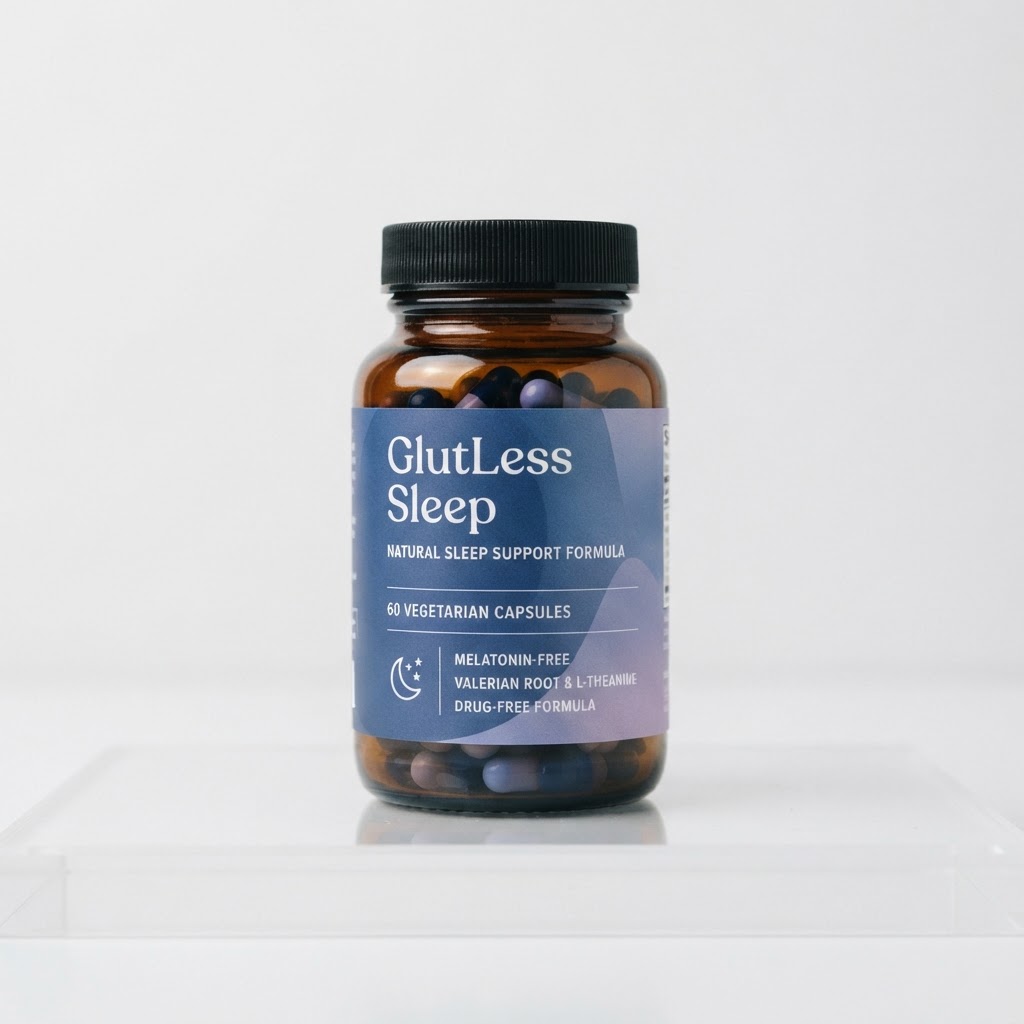 GlutLess Sleep: The Natural Formula That Helps You Fall Asleep Faster Without the Morning Grogginess