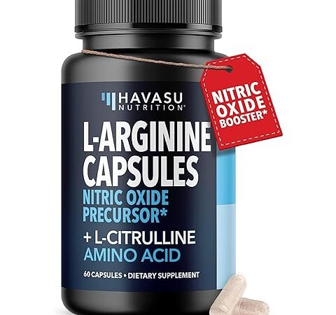 L-Arginine with L-Citrulline: The Nitric Oxide Supplement Your Cardiovascular System Deserves