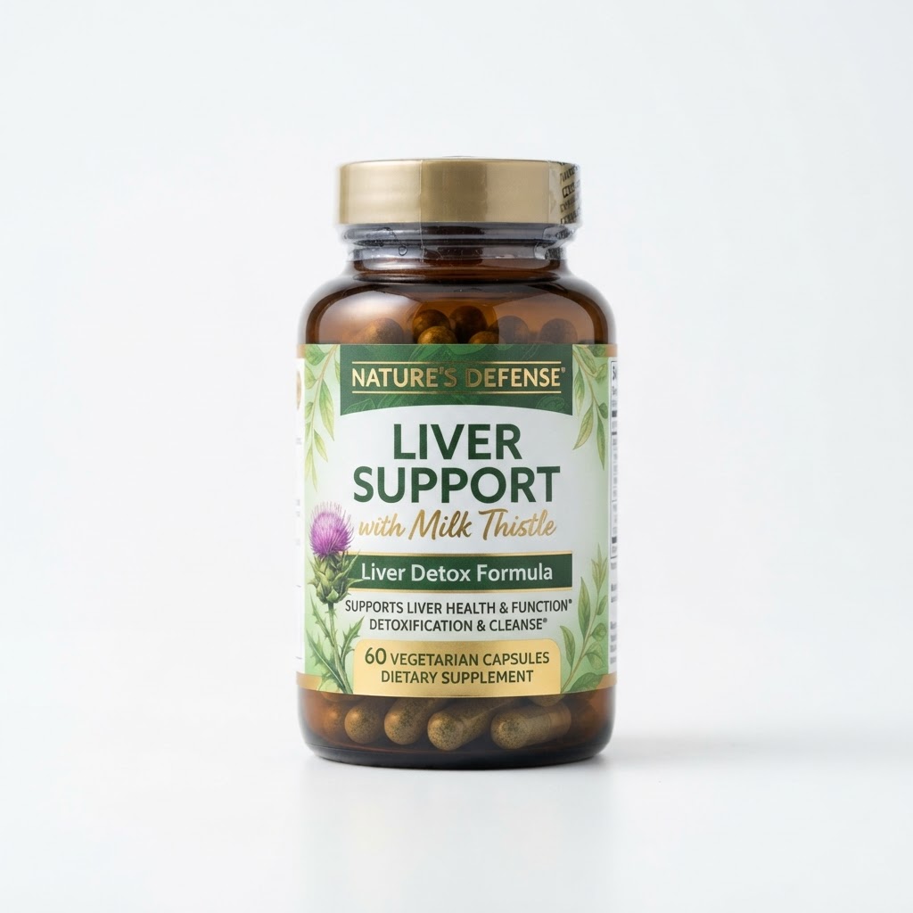 Liver Support with Milk Thistle: The Natural Detox Supplement Your Body Needs