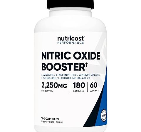 Nutricost Nitric Oxide Booster 2250mg: Complete Guide to Better Blood Flow & Athletic Performance