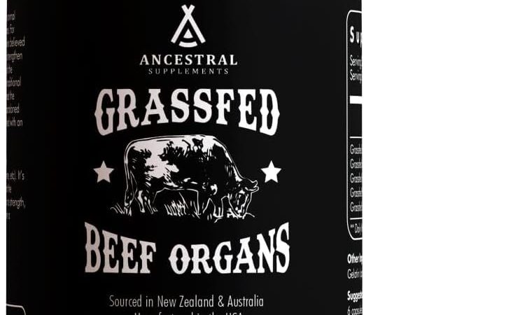 Ancestral Supplements Grass Fed Beef Organ Supplement: The Ultimate Nutrient-Dense Superfood for Peak Performance