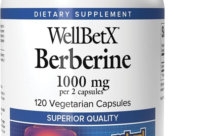 Natural Factors WellBetX Berberine: Unlock Metabolic Health with Nature’s Most Powerful Botanical