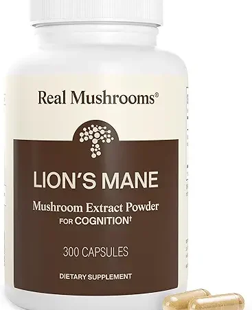 Real Mushrooms Lion’s Mane Supplement: The Brain Booster Backed by Science