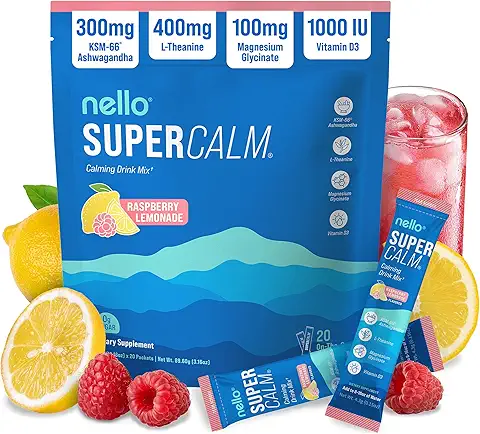 Nello Supercalm Drink Mix: Natural Stress Relief You Can Sip Any Time of Day