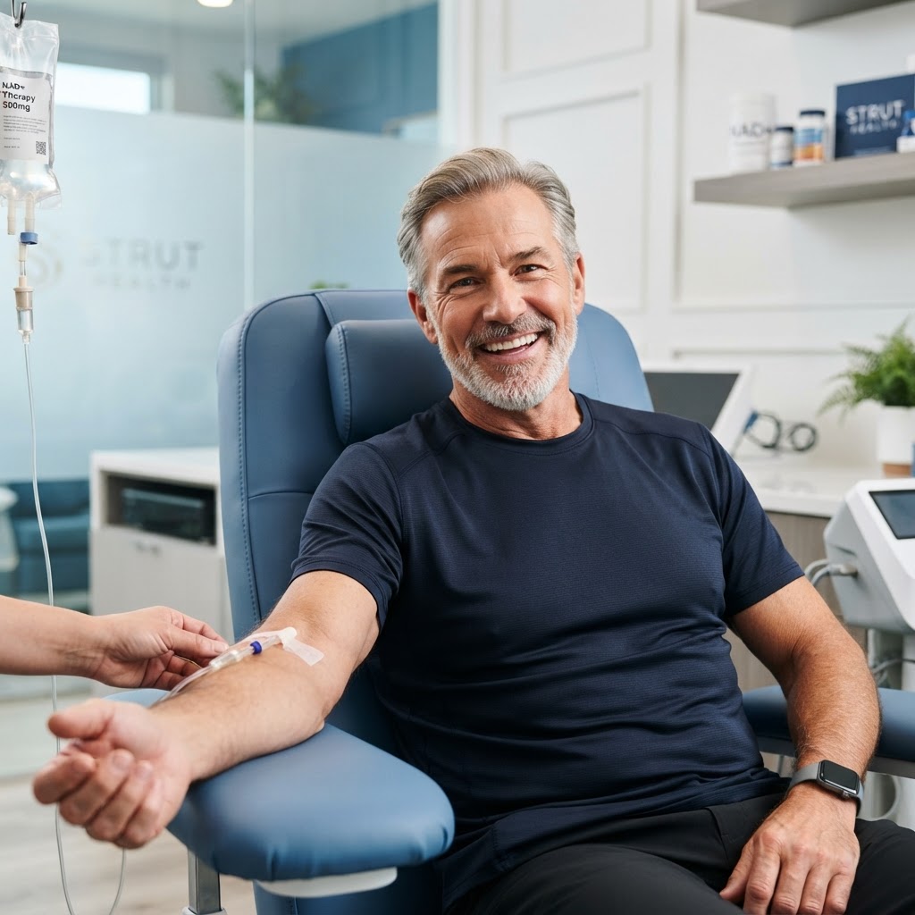 Strut Health - Men's Wellness and Longevity - NAD+ Therapy