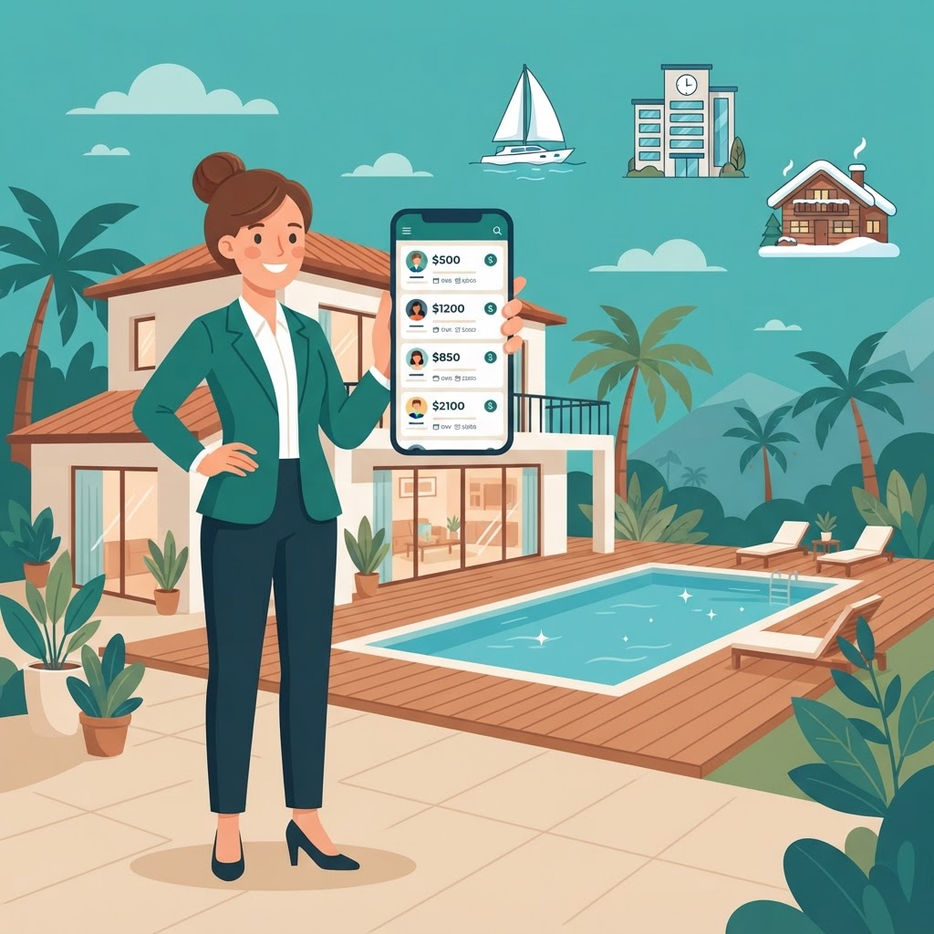Plan B Rentals host with vacation villa and booking requests