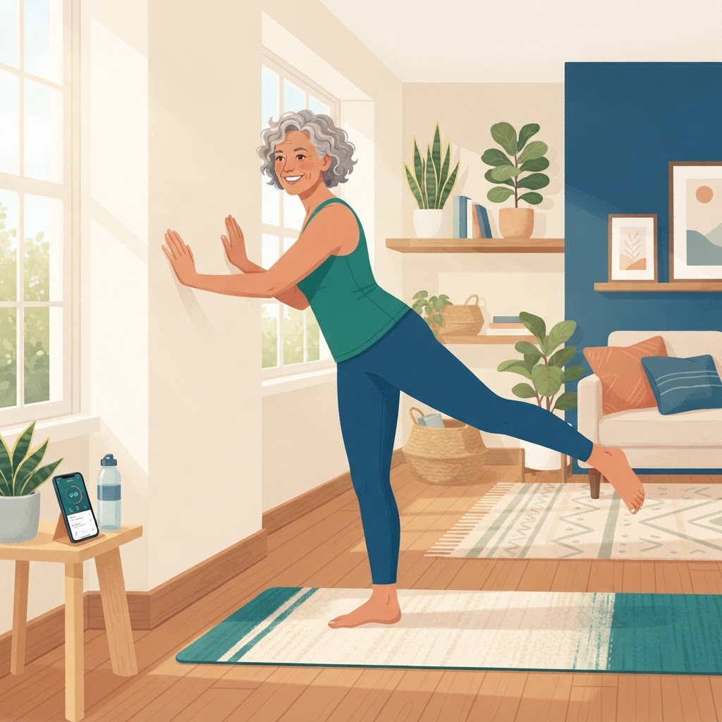Reverse Health wall pilates program for women over 40
