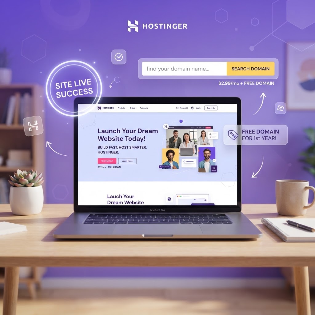 Hostinger — Fast, Affordable Web Hosting